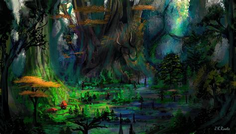 Magic haven in the swamp